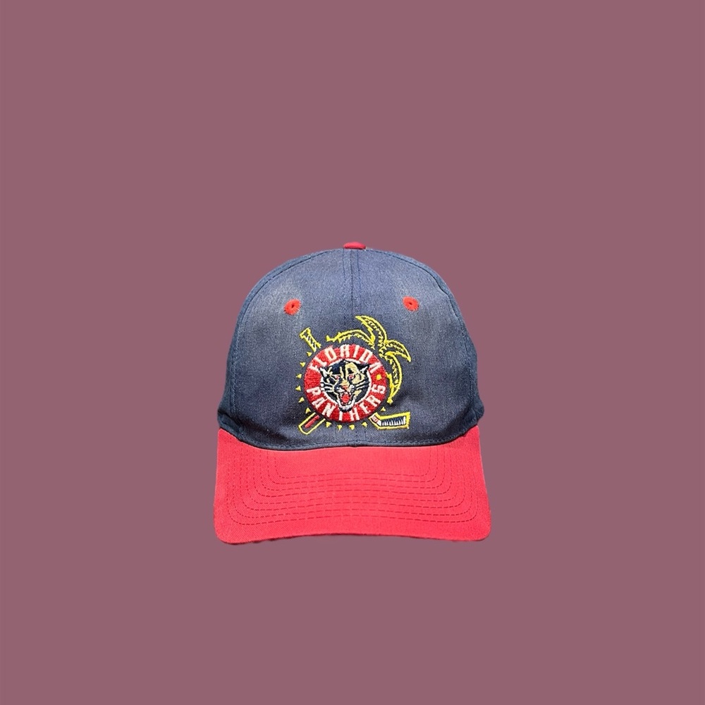 Vintage 90’s Florida Panthers NHL Annco SnapBack Hat